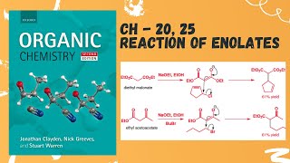 Chapter  20 and 25 Reactions of Enolates [upl. by Tamah445]