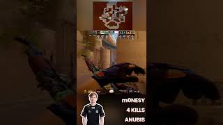 m0NESY  ANUBIS 4KILLS CS2 m0NESY cs2 faceit fpl g2 csgo anubis [upl. by Ilime]