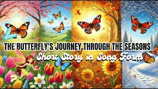 The Butterflys Journey A Story of Seasons and Life’s Beauty  Kids Story in Song Form [upl. by Refotsirc]