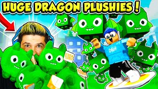 I Got HUGE DRAGON PLUSHIE PETS In Pet Simulator X Roblox [upl. by Latia]