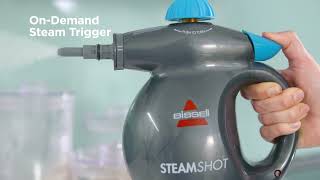 BISSELL Steam Shot 2635F  Feature Video [upl. by Rimaa247]