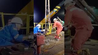 Floorman Tripping Job Rig rig ad drilling oil tripping [upl. by Amrac]