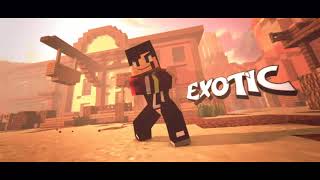 INTRO FOR Exotic Game ft dznkaptan AE Minecraft animation [upl. by Eldwun]