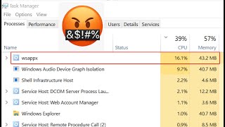 How to disable wsappx and stop its high CPUDisk usage Windows 10 [upl. by Yhtnomit79]