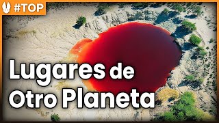 Top  Lugares que Parecen de Otro Planeta [upl. by Modern]