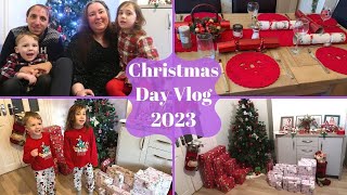 Christmas Day Vlog 2023  Christmas Morning Opening Presents amp Christmas Dinner At My Parents [upl. by Read]