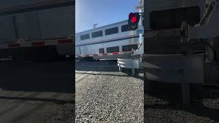 Amtrak 6 California Zephyr Eastbound 20th St Crossing [upl. by Nabetse]