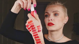 💄💋moje ulubione czerwone pomadki  plus kilka bubli [upl. by Thormora]