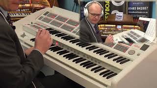 Ringway RS1000  home organ demonstration  EXPO 2022 [upl. by Eugenius81]