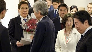 大塚家具・大塚久美子社長が父の大塚勝久氏に面会 [upl. by Cresida160]