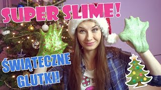 ⭐️ SUPER SLIME 2  ŚWIĄTECZNE GLUTKI 🎄 [upl. by Oglesby]