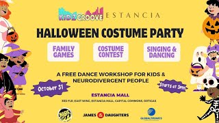 Estancia Mall Ortigas KidzGroove Oct 31 2024 [upl. by Zaneski]