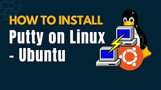 How to install Putty on Linux  Ubuntu [upl. by Gierc979]