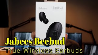 Jabees Beebud  True Wireless Earbuds with Bluetooth 50 [upl. by Zeta]