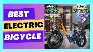 Ridstar E Bike 1000W 48V15AH Battery 20inch Fat Tire Adult Electric [upl. by Mohkos695]