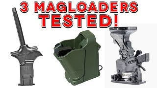 BEST 3 MAG LOADERS TESTED [upl. by Eixel]