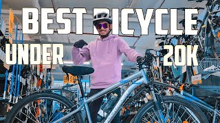 BEST BICYCLE UNDER 20K  ROCKRIDER ST100 CYCLE REVIEW  DECATHLON CYCLES mtb mods [upl. by Henrie]