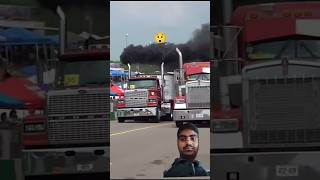 Wheelie Machine Ford LTL9000 vs Kenworth Loaded Big Racing Uncs Semi Stampede 2024 automotive [upl. by Yngad]