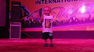 Indian baby dance in international program [upl. by Awahsoj]