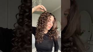 saç saçşekillendirme hair hairstyle hairtutorial curls [upl. by Aihseit]