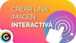 Cómo crear una imagen interactiva  Tutorial Genially [upl. by Shere]