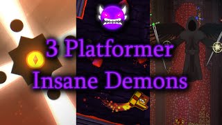 3 Platformer Insane Demons  Tombstone Project Maximum Security LE CHATEAU MAGIQUE [upl. by Aninotna326]