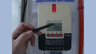 Setting the Solar Charge Controller System Voltage [upl. by Laing]