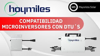 Inversores hoymiles y su compatibilidad con DTU´S [upl. by Llerdnod419]