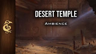 Desert Temple  Mysterious Ambience  1 Hour dnd [upl. by Yrhcaz]