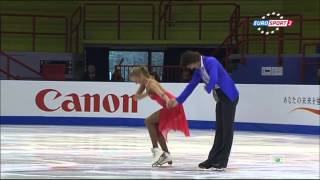 2013 World Juniors  Ice Dance SD StepanovaBukin [upl. by Jacobson]