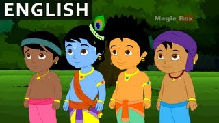 Brahmas Illusion HD Krishna vs Demons  Little Krishna  Watch this most popular animated story [upl. by Constantin71]