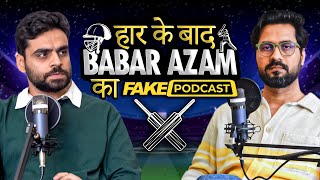 Fake Podcast with Babar Azam  T20 World Cup 2024 spoof [upl. by Luthanen]