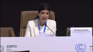 High Level Opening on Multilevel and Multisectoral Climate Action at COP29 [upl. by Llewon496]