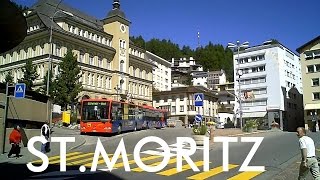 SWITZERLAND St Moritz town [upl. by Dnyletak]