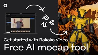 Start animating with our free AI mocap tool Rokoko Video I Tutorial [upl. by Abagael]