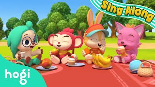 Yes Yes Picnic Time  Yes Yes Song  Sing Along with Hogi  Kids Rhymes  Pinkfong amp Hogi [upl. by Notsuoh546]