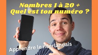 Apprendre les nombres  numéro de téléphone amp code postal  apprendre le néerlandais facilement [upl. by Monica]