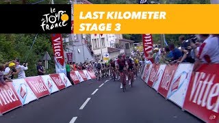 Last kilometer  Stage 3  Tour de France 2017 [upl. by Nitza]