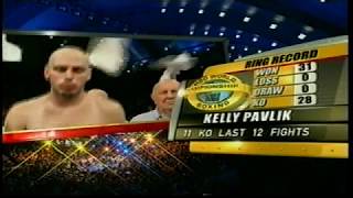 Kelly Pavlik vs Jermain Taylor 1 [upl. by Ailegnave619]