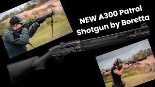 New A300 Patrol shotgun from Beretta [upl. by Brazee447]