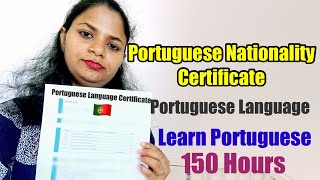 How To Get Portuguese Nationality Certificate Portuguese Language Certificate Cost [upl. by Beverlee564]