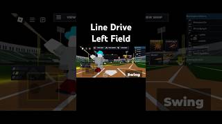 Line Drive Left Field roblox baseball shorts [upl. by Kinnie]