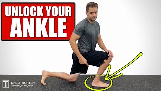 Improve Ankle Mobility Exercises To Unlock A Tight Stiff Ankle [upl. by Ileek110]