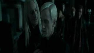 Draco Malfoy Malfoy Manor scenes in Deathly Hallows Part 1 HD [upl. by Cupo862]