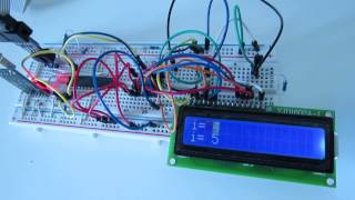 Atmega HD44780 based lcd connected through i2c with PCF8574 [upl. by Lisette]