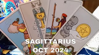 ❤️SAGITTARIUS♐quotOmgHUGE ENDINGS with BIG POSITIVE START SAGITTARIUS GET READYquot OCTOBER 2024 [upl. by Herates461]