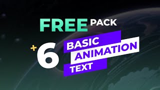 Priview Basic Animation Text [upl. by Udell]