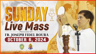 SUNDAY FILIPINO MASS TODAY LIVE  OCTOBER 6 2024  FR JOSEPH FIDEL ROURA [upl. by Zacharia]