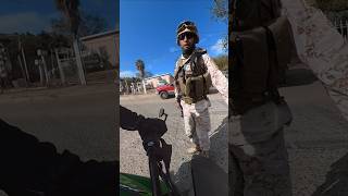 Me pararon en un RETEN MILITAR goxy motovlog shorts insta360 bike [upl. by Napra31]