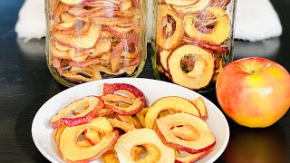 Dehydrating Apple Chips  Easy Dehydrating  Dehydrating For Beginners [upl. by Llezom]